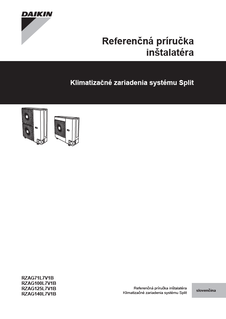 RZAG-LV1_4PSK418663-1_2016_02_Installer reference guide_Slovakian download